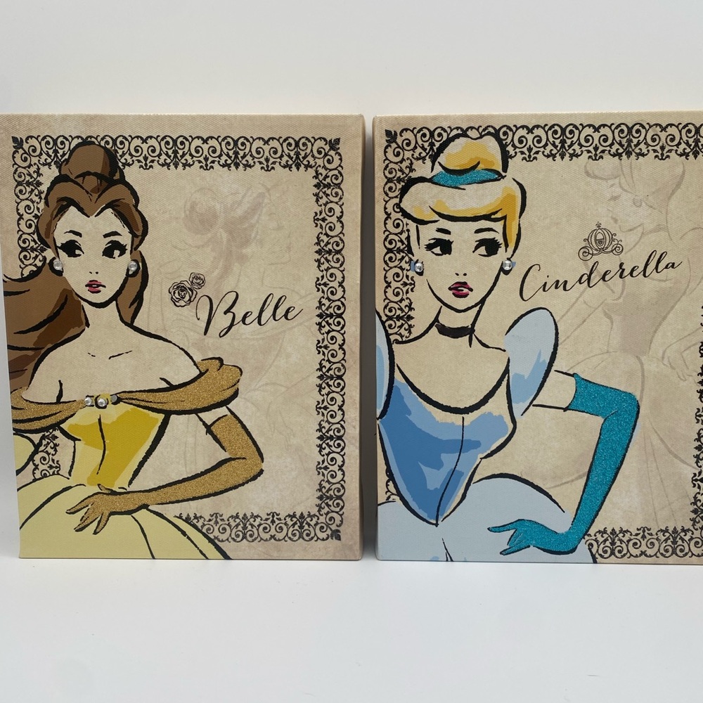 Disney Princess Canvas Prints- set of 6 - Picture 6 of 13
